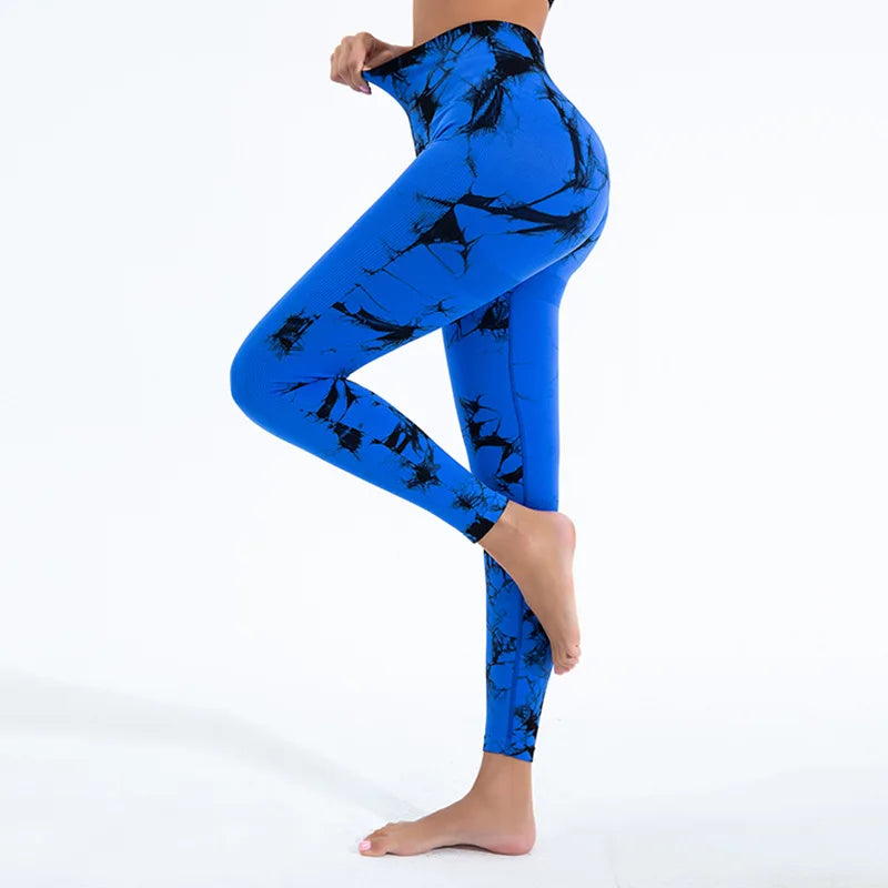 legging-sport-femme-bleu