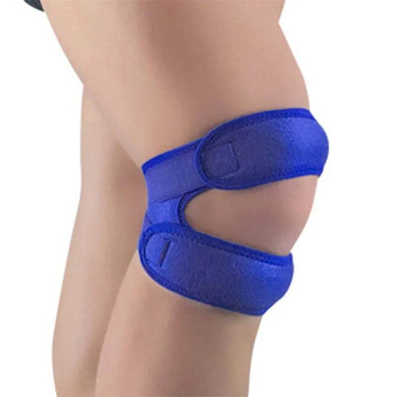 genouillere rotule bleue