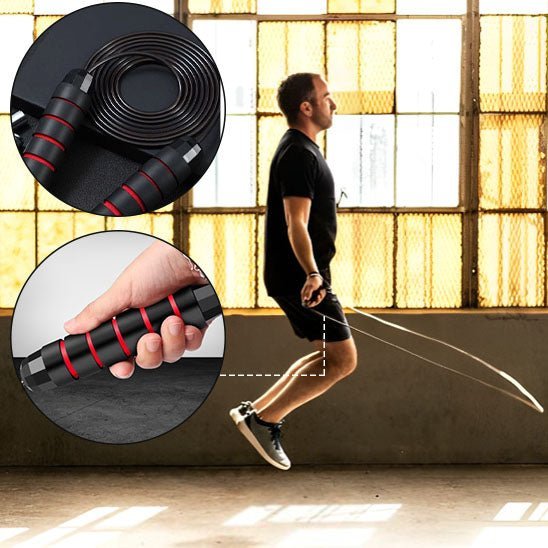 Corde à Sauter - Réglable : L'Outil Ultime pour un Entraînement Complet - Sportsgear - Fit