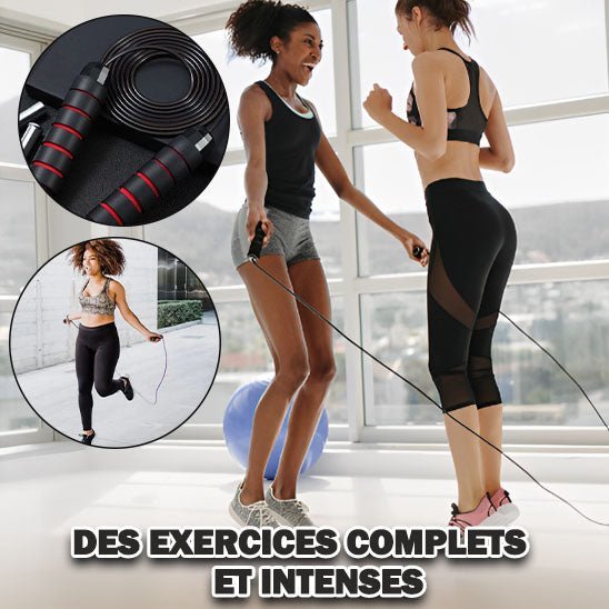 Corde à Sauter - Réglable : L'Outil Ultime pour un Entraînement Complet - Sportsgear - Fit